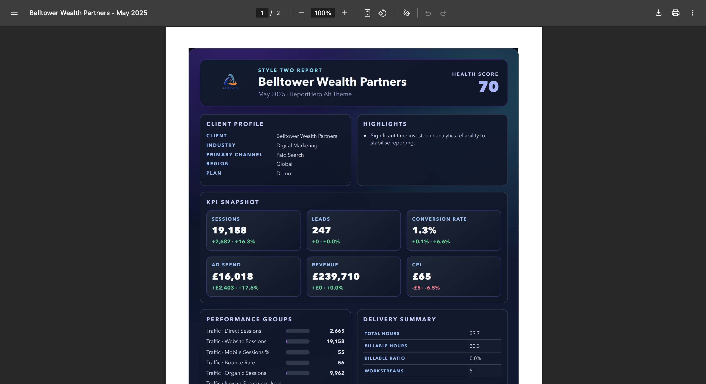 ReportHero screenshot 8